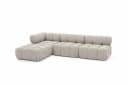 Kaiser Möbel Ecksofa L-Form Beige Bouclé Abriamo Selia Bild 3