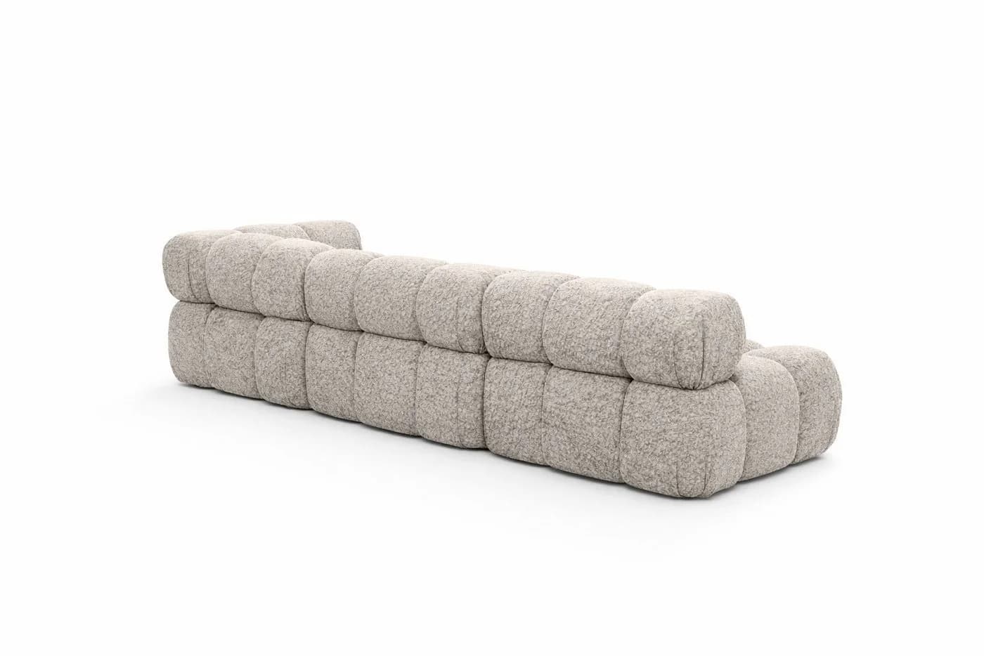 Kaiser Möbel Ecksofa L-Form Beige Bouclé Abriamo Selia - Bild 5