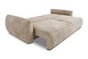 Kaiser Möbel Schlafsofa Zephira mit Bettkasten Chenille-Stoff FLOW Beige Bild 4