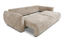 Kaiser Möbel Schlafsofa Zephira mit Bettkasten Chenille-Stoff FLOW Beige Bild 5
