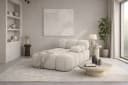 Kaiser Möbel Chaiselongue modular Beige Bouclé Abriamo Selia Bild 2