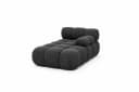 Kaiser Möbel Chaiselongue modular Selia Bouclé grau Bild 1