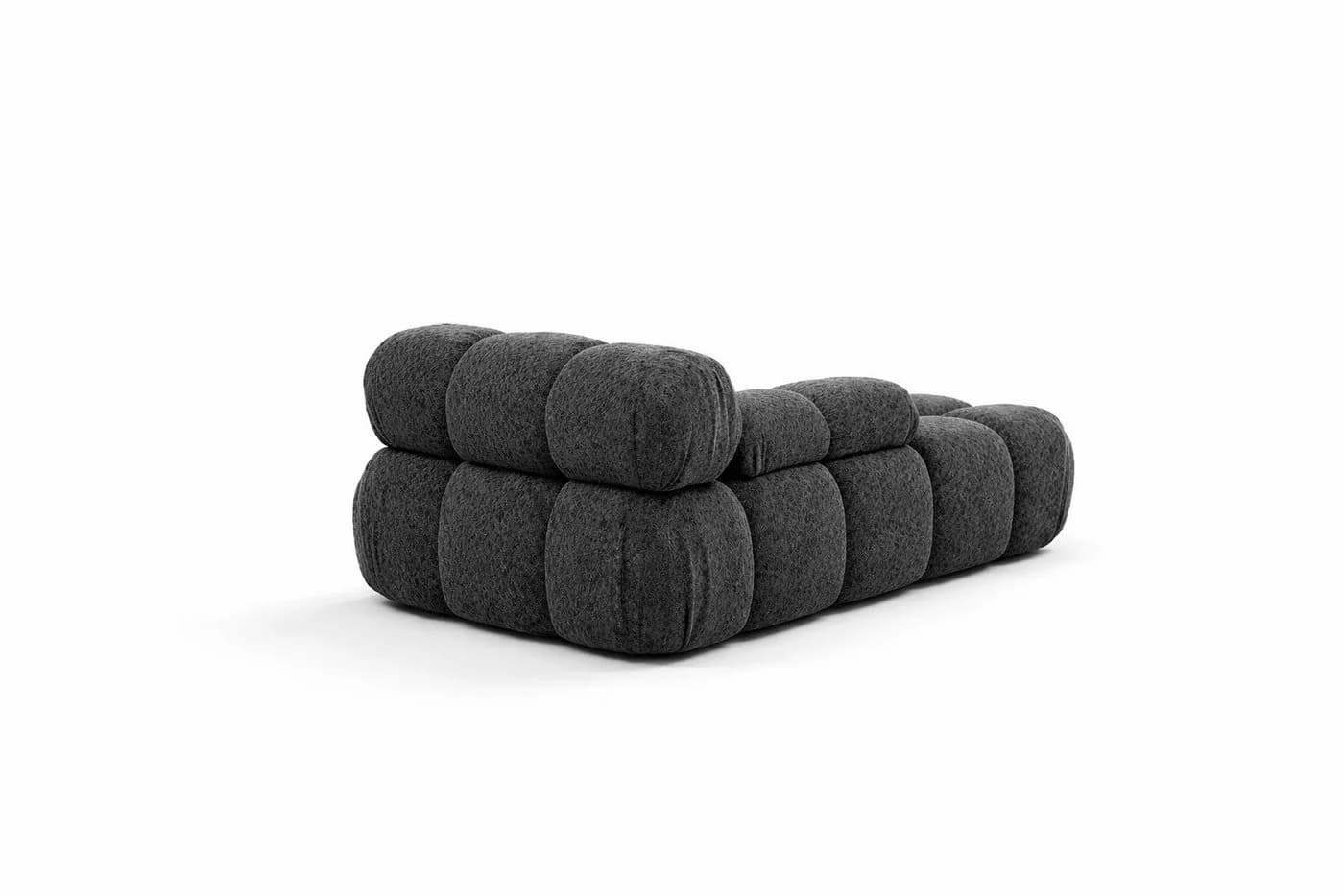 Kaiser Möbel Chaiselongue modular Selia Bouclé grau - Bild 5