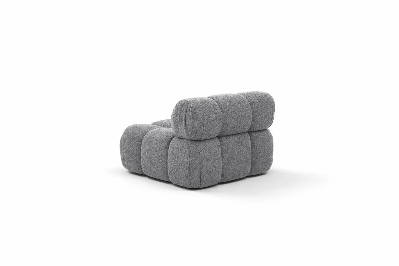 Kaiser Möbel SELIA Sofa-Mittelelement Grau Stoff Abriamo - Bild 5