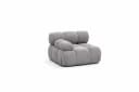 Kaiser Möbel Sofaelement SELIA Grau Velours Salvador Modul Bild 1