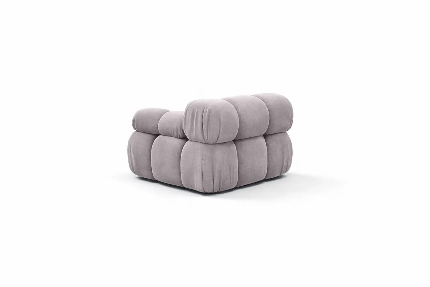 Kaiser Möbel Sofaelement SELIA Grau Velours Salvador Modul - Bild 5