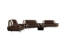Kaiser Möbel Loungeset PALERMO 3-2-1 Wohnzimmer-Set Stoff Kronos Modern Bild 1