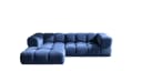 Kaiser Möbel Ecksofa AVERRO Premium-Velours Bluvel Modernes Design Bild 1