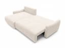 Kaiser Möbel Ecksofa JAPANDI mit Schlaffunktion & Bettkasten Beige Cord Bild 5
