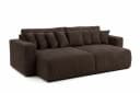 Kaiser Möbel Schlafsofa PIANO DOUBLE Cordstoff Poso Braun Bild 1