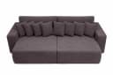 Kaiser Möbel Schlafsofa PIANO DOUBLE Cordstoff Poso Dunkelgrau Bild 4