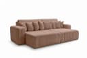 Kaiser Möbel Schlafsofa PIANO DOUBLE mit Bettkasten Cordstoff Tilia Braun Bild 1