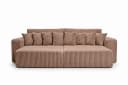 Kaiser Möbel Schlafsofa PIANO DOUBLE mit Bettkasten Cordstoff Tilia Braun Bild 3