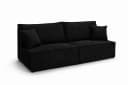 Kaiser Möbel Schlafsofa BEST MINI mit Bettkasten und Schlaffunktion Schwarz Bild 3
