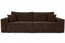 Kaiser Möbel Schlafsofa BEST SCORNER mit Bettkasten Cordstoff Bild 1