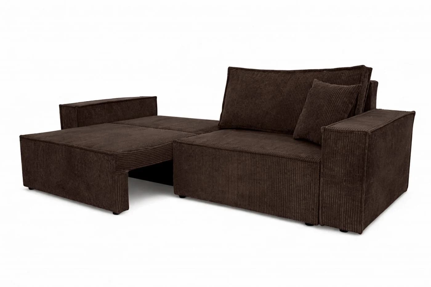 Kaiser Möbel Schlafsofa BEST SCORNER mit Bettkasten Cordstoff - Bild 4