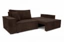 Kaiser Möbel Schlafsofa BEST SCORNER mit Bettkasten Cordstoff Bild 5