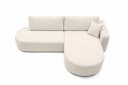 Kaiser Ecksofa mit Schlaffunktion & Bettkasten Cordstoff ROUND ONE OPEN XL Bild 5