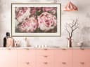 Artgeist Poster Pink Peonies Rosa Blumenmotiv Bild 1