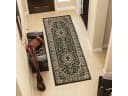 Tapiso Läufer ATLAS Rechteckig 8 mm Wohnzimmer Schlafzimmer Dunkelgrün Bild 1