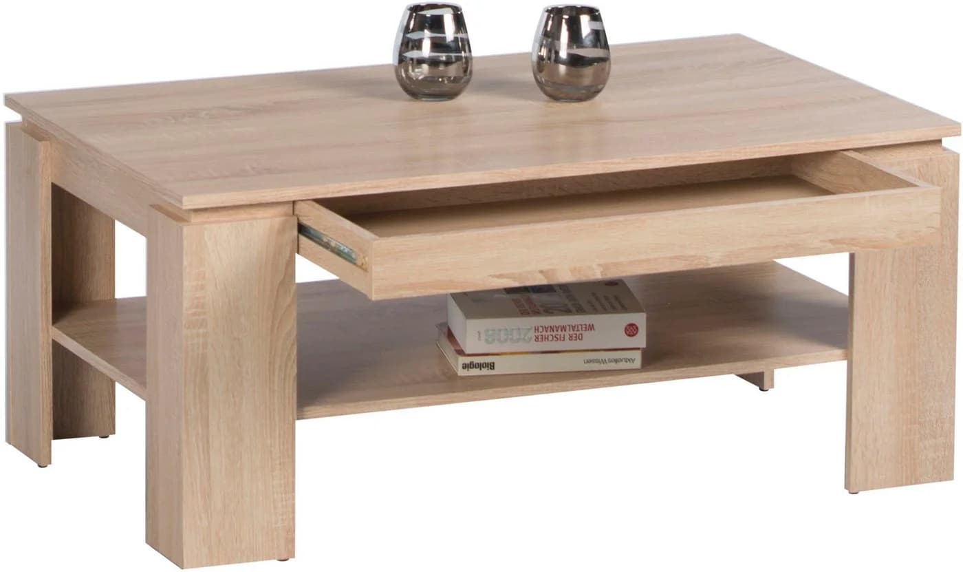 STOLKOM Couchtisch Harrison mit Schublade und Ablageboden - Bild 5