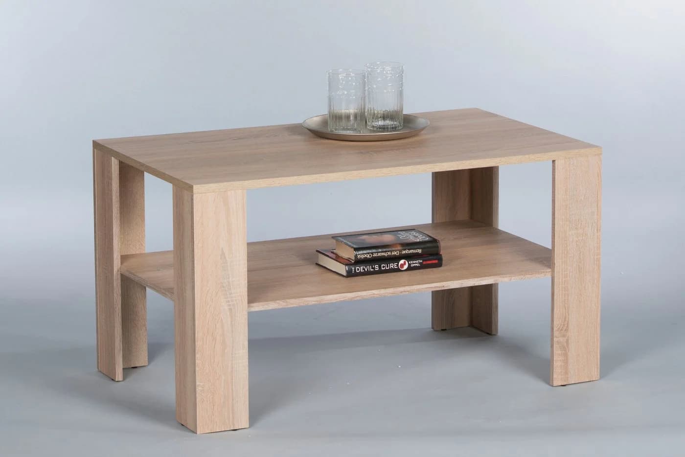 STOLKOM Couchtisch Joker Klassisch Braun Sonoma Dekor - Bild 2