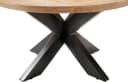 Livetastic Couchtisch STOLKOM Ace Mangoholz Schwarz Industrial Bild 3