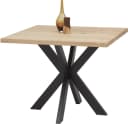Esstisch STOLKOM Micky Eiche Schwarz Quadratisch Bild 3