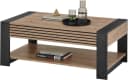 Couchtisch STOLKOM Felipe Braun Schwarz MDF Bild 3
