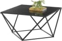 Stolkom Sp.z.o.o. Couchtisch Senta Glastisch quadratisch schwarz Bild 2
