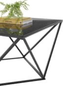 Stolkom Sp.z.o.o. Couchtisch Senta Glastisch quadratisch schwarz Bild 4