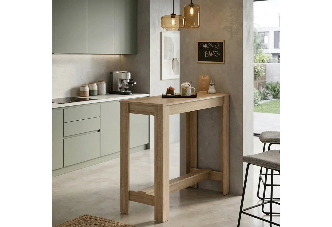 Möbel Akut Bartisch Modesto Sonoma Eiche Modern - Bild 2
