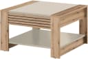 Couchtisch STOLKOM Feli - Eiche Optik, Schwarz, 70x42x70 cm Bild 2