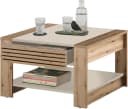 Couchtisch STOLKOM Feli - Eiche Optik, Schwarz, 70x42x70 cm Bild 3