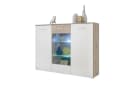 Bega Consult Highboard BZ5095 Eiche und Weiß Bild 3