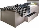 Carryhome Jugendbett Luca Stauraumbett Landhaus Design Weiß Bild 1