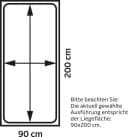 BEGABINO Funktionsbett mit 2. Schlafgelegenheit Weiß Bild 3