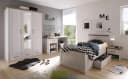 BEGABINO Jugendzimmer-Set Luca 4-tlg. Weiß Landhaus Bild 5