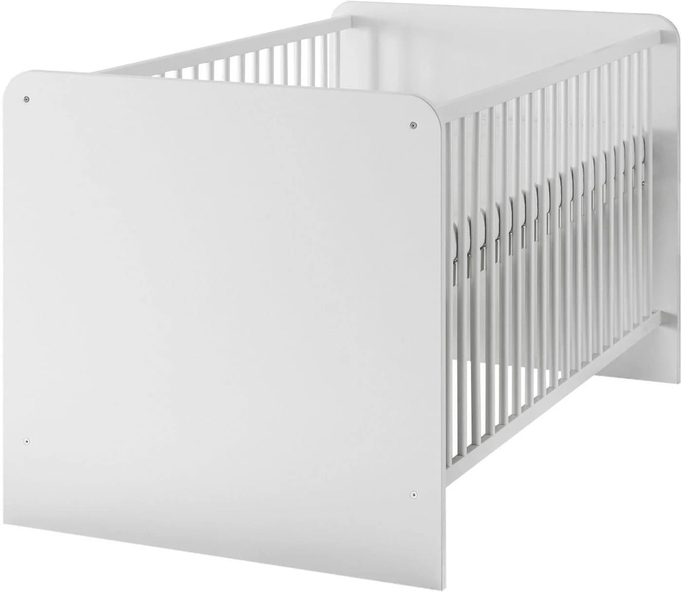BEGABINO Babyzimmer-Komplettset Bibo Weiß mit Bett und Schrank - Bild 4