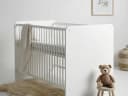 Babybett BEGABINO Bibo Weiß mit Schlupfsprossen Bild 2