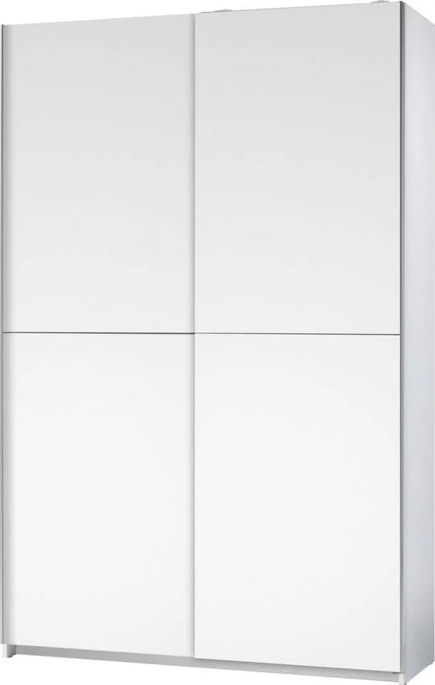 Schlafkontor Schwebetürenschrank Weiß 2-türig Holzwerkstoff - Bild 2