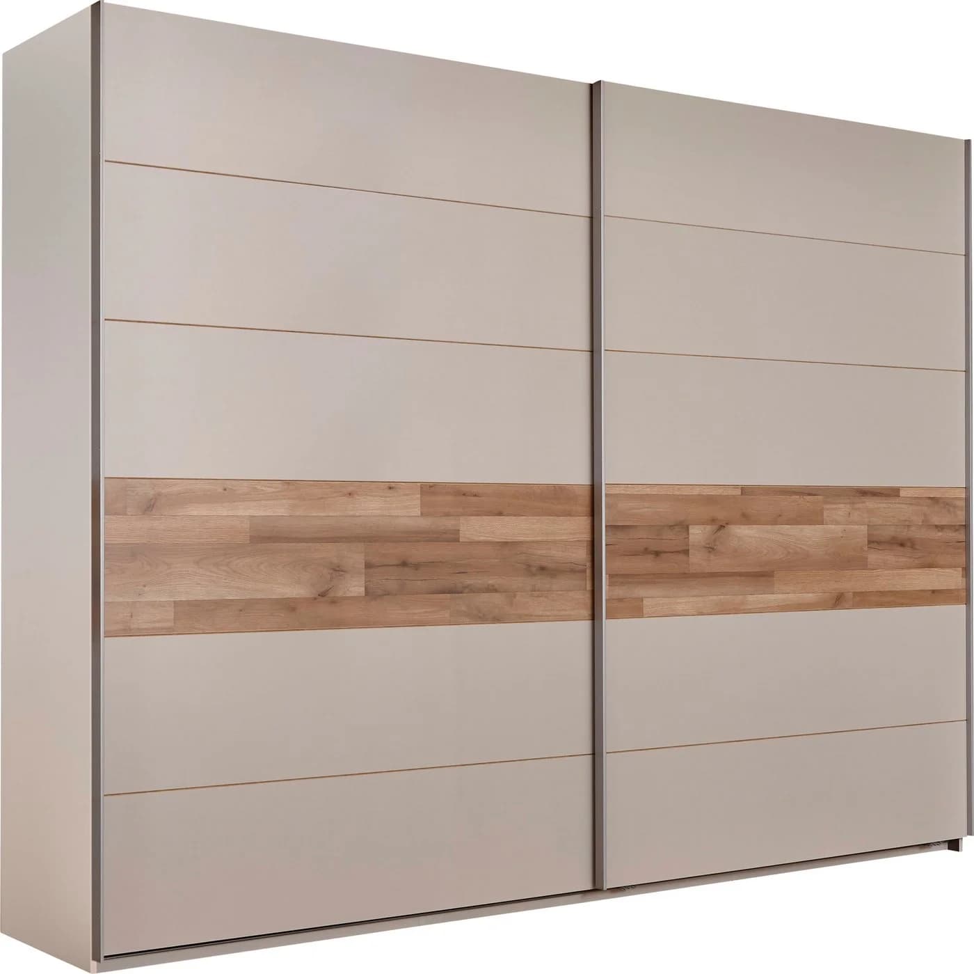 Schlafkontor Schwebetürenschrank Cadore Champagner Montana Oak - Bild 2