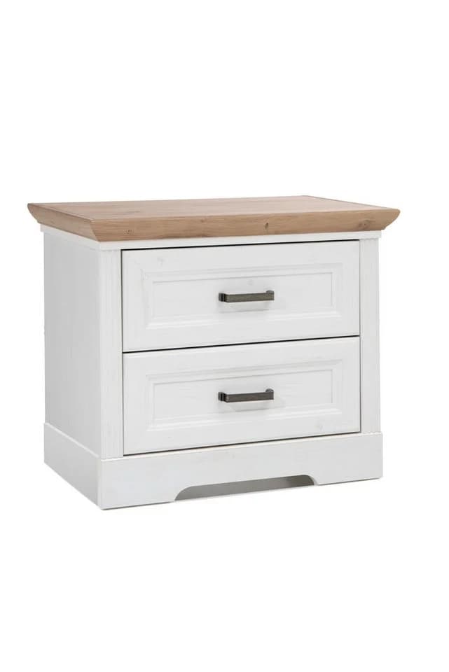 SCHLAFKONTOR Nachtkommode Jasmin II Braun Holzwerkstoff - Bild 2