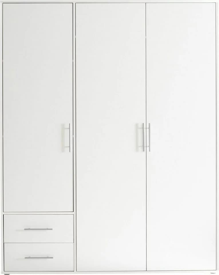 Schlafkontor Valencia Kleiderschrank Weiß 3-Türig - Bild 3