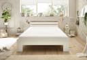 Schlafkontor Futonbett Nizza Weiß 140x200 cm Bild 1