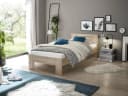 Pol-Power Bett Eiche Sonoma 95x71x204 cm Bild 2