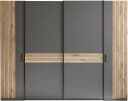Schlafkontor Daria Kleiderschrank 4-tlg. Graphit/Viking Oak Bild 3