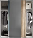 Schlafkontor Schwebetürenschrank Berno Grau Spiegel Bild 3