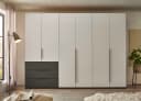 Schlafkontor Nuka 3m Kleiderschrank 300x225,5x60 cm Holzwerkstoff Drehtürenschrank Bild 1