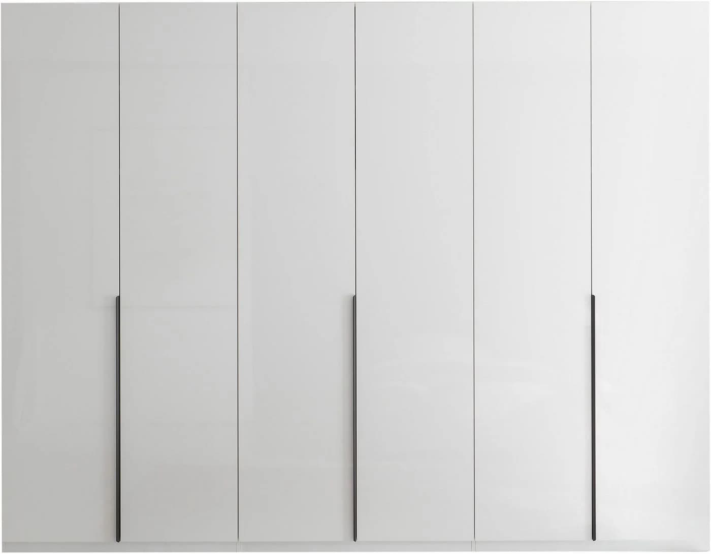 Schlafkontor Drehtürenschrank Camoleo 300cm Hochglanz Weiß Soft-Close - Bild 2